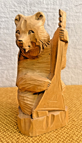 Vintage russischer holz - vintage,
