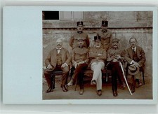 38152980 - Gruppenaufnahme von Offizieren in Uniform der KuK-Armee Privatfoto