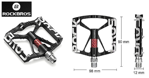 Rockbros mtb pedale - rockbros,