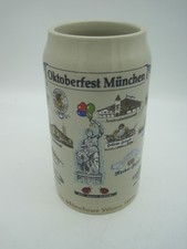 Oktoberfest München Wiesn Wirte Krug - Steinkrug - Jahreskrug 2002 - Rastal