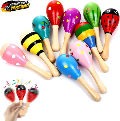 Mini holz maracas kinder - mini,
