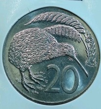 Neuseeland 20 Cents 1986 -