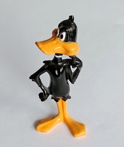 Daffy duck figur aus metall - duck,