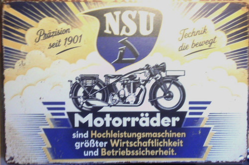 Nostalgie nsu motorräder - nostalgie,