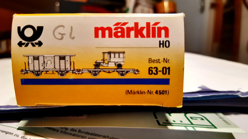 Märklin postmuseumswagen - märklin,