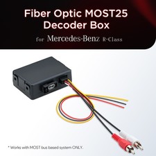 Für Mercedez R Klasse 2005-2018 Optical Fiber Decoder Box mit D2B Bus System