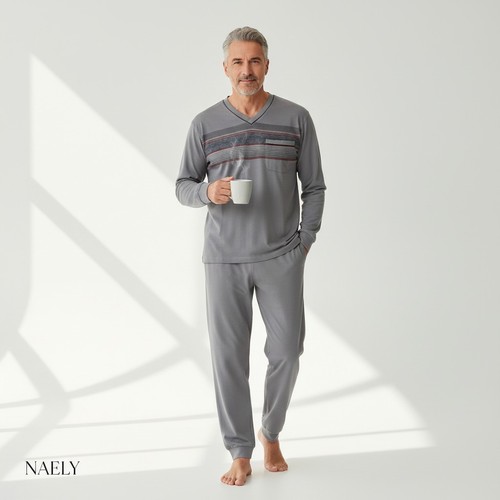 Herren schlafanzug pyjama - herren,