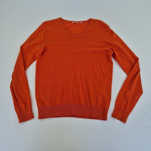Uniqlo pullover small orange - uniqlo,