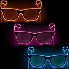 EL LED Brille Leuchtbrille