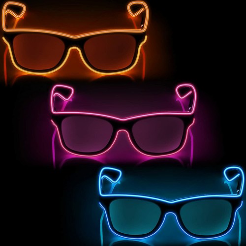 Led brille leuchtbrille - el,