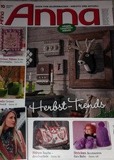 Anna 10 Heft Herbst-Trends Advents-Deko Häkeln Sticken Nähen