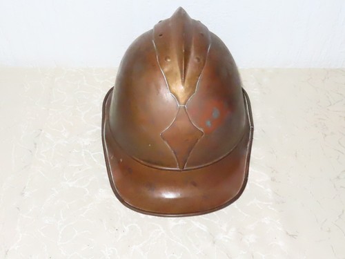Antiker helm feuerwehr - antiker,