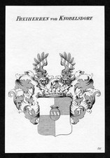 ca.1820 Knobelsdorff Wappen