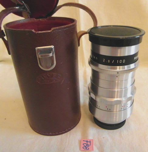 Trioplan 100mm meyer - 1:2.8/100mm;,