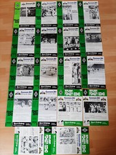 Fohlen Echo Borussia Mönchengladbach Sammlung Auflösung 18x Saison 1979/80-82/83