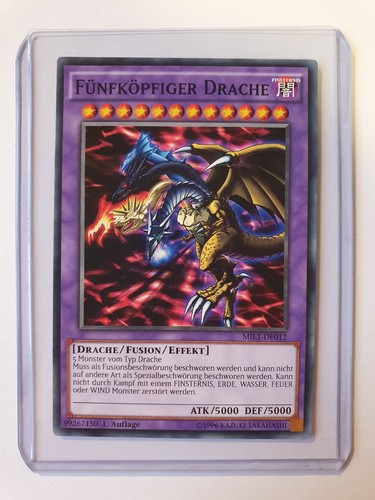 Fünfköpfiger drache - fünfköpfiger,