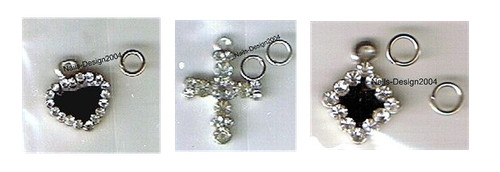 3er set piercing anhänger - piercing, /