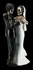 Skelett figur brautpaar love - -,