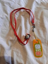 Diddl Galupy Kette Handykette Accessoires Kids Kinder Spielzeug Rot Orange Retro