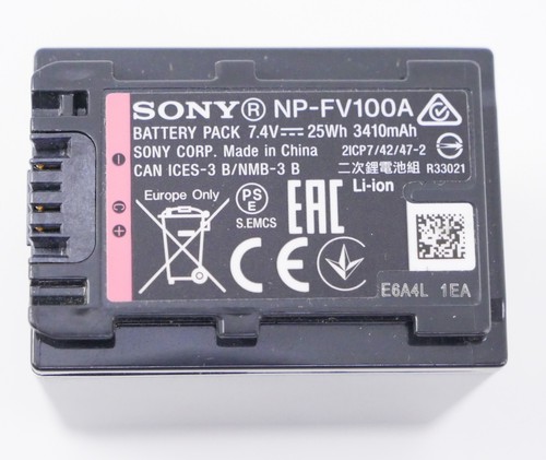 Original sony fv100a - original, np-fv100a
