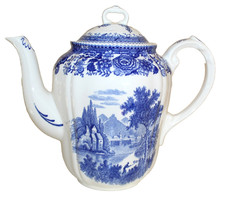 Burgenland blau kaffeekanne - burgenland,