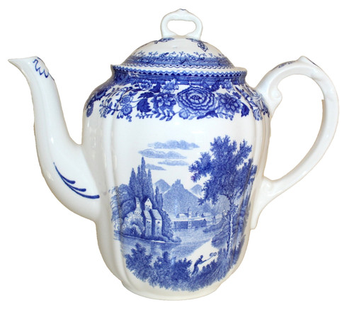 Burgenland blau kaffeekanne - blau,