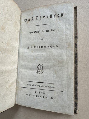 Das christfest eine schrift - das,