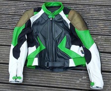 Männer Biker Lederkombi Leder Bikeranzug Rennen Motorrad Lederjacke Hose 
