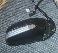 Mercedes W220 Außenspiegel Seiten rechts Schwarz Schale, Dichtung Glas Neu