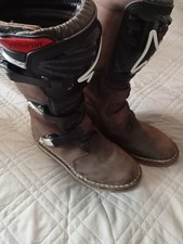 Styl Martin Impact RS Brown Nubuck Trials Boots UK 9 EU 43 UVP 200£ Mint Soles!