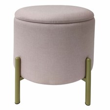 Echtwerk Sitzhocker Logan Stauraum Aufbewahrungsbox Polsterhocker Hocker B-WARE