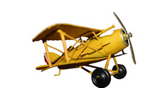 Flugzeug deko doppeldecker - flugzeug,