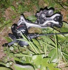 Shimano Deore XT Schaltung 3X9 Schalthebel , Umwerfer, Schaltwerk  SL-M770