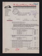 PÖSSNECK, Brief 1938