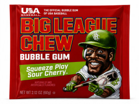 Big league chew bubble gum - chew,