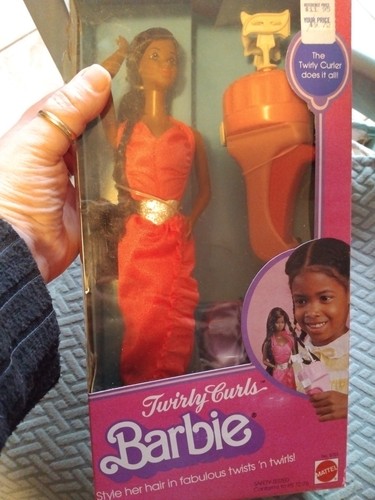 Seltene barbie afro twirly - seltene,