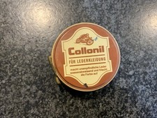 Collonil für Lederkleidung Lederfett Leer Blechdose