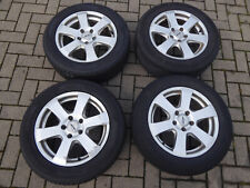 VW Passat 3C B6 4x Alufelgen Autec Reifen Sommerreifen Hankook 215/55 ZR16 97W 