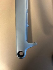 Gravel Full Carbon Gabel 1 1/8 - 1 1/4 300 mm Schaftlänge Farbe grau+schwarz fü