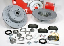 Zimmermann Sport Bremsen Ø 226 mm ABS Ringe Beläge Radlager hinten VW Passat 35i