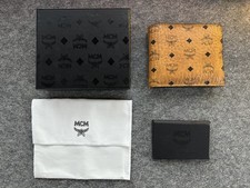 MCM Portemonnaie Visetos Braun