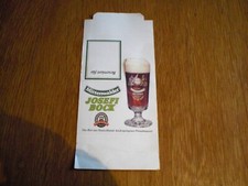 Bier Brauerei  Mittenwalder Mittenwald Josefi Bock   Tischkarte -Reserviert-