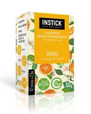 INSTICK Getränkepulver Orange 12-er Packung (für 12 x 0,5 L)