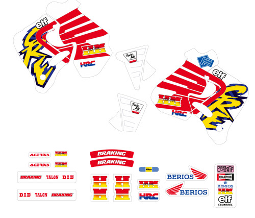 Sticker set voll grafiken - sticker,