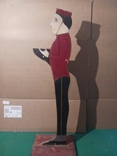 Stummer Diener Holz Gefast Um