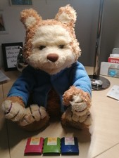 Playskool Hasbro Timmi Geschichtenbär 32cm Deutsch Retro incl. 3 Kasetten