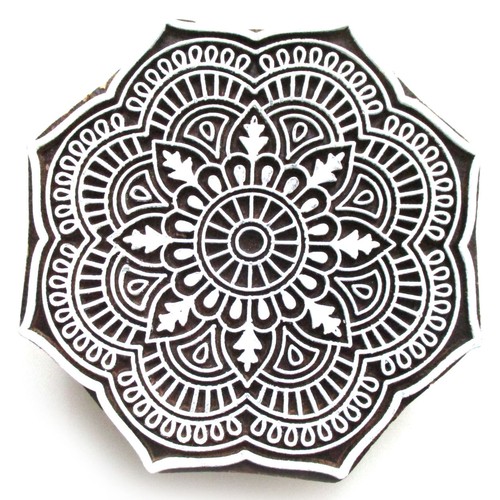 Holzstempel mandala cm - holzstempel, d=10