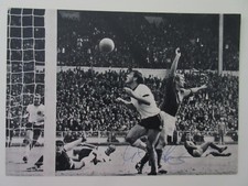 Autogramm  original  Wolfgang  Weber - Wembley - Tor  1966  -  selten