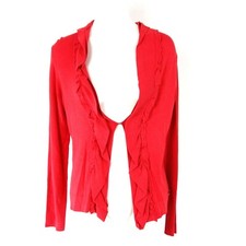 Strickjacke OUI Rot Damen