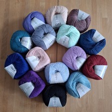 15 x 50 g Bio-Baumwollgarn